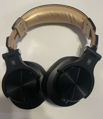 OneOdio Fusion Wired Wireless Headphones, Gold bopmen