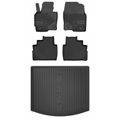 Frogum No.77 Satz Gummifußmatten und Kofferraummatten für Mazda CX-5 I 2012-2017
