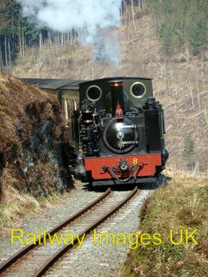 No. 8 at Ty'n-y-castell Vale of Rheidol Railway c2013