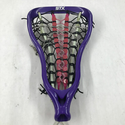 STX Ntrance Womens Lacrosse Head Purple White Black Pink (Used)