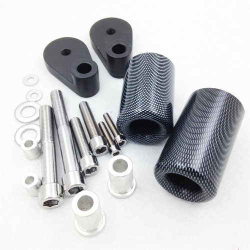 Carbon Frame Slider Crash Falling Protector For Honda CBR1000RR 2006-2007 New - Picture 2 of 5