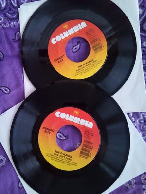 The O'Kanes - (2) vinyl lot -  Diddy All Night Long & Why Should I ?, EXCELLENT 