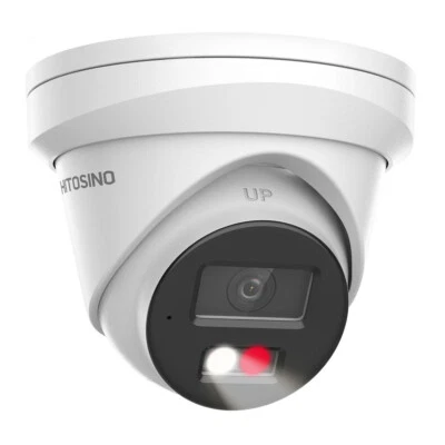 Hitosino 5MP MIC Spotlight Night vision IP Camera IR POE Color Outdoor IR