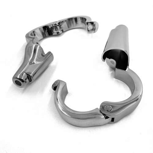 Kit de reubicación de señal de giro frontal para Harley Davidson FXD Dyna 2008-2017 cromado - Imagen 2 de 4