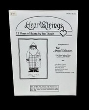 Rare cross stitch Santa Christmas Pat thode 1...