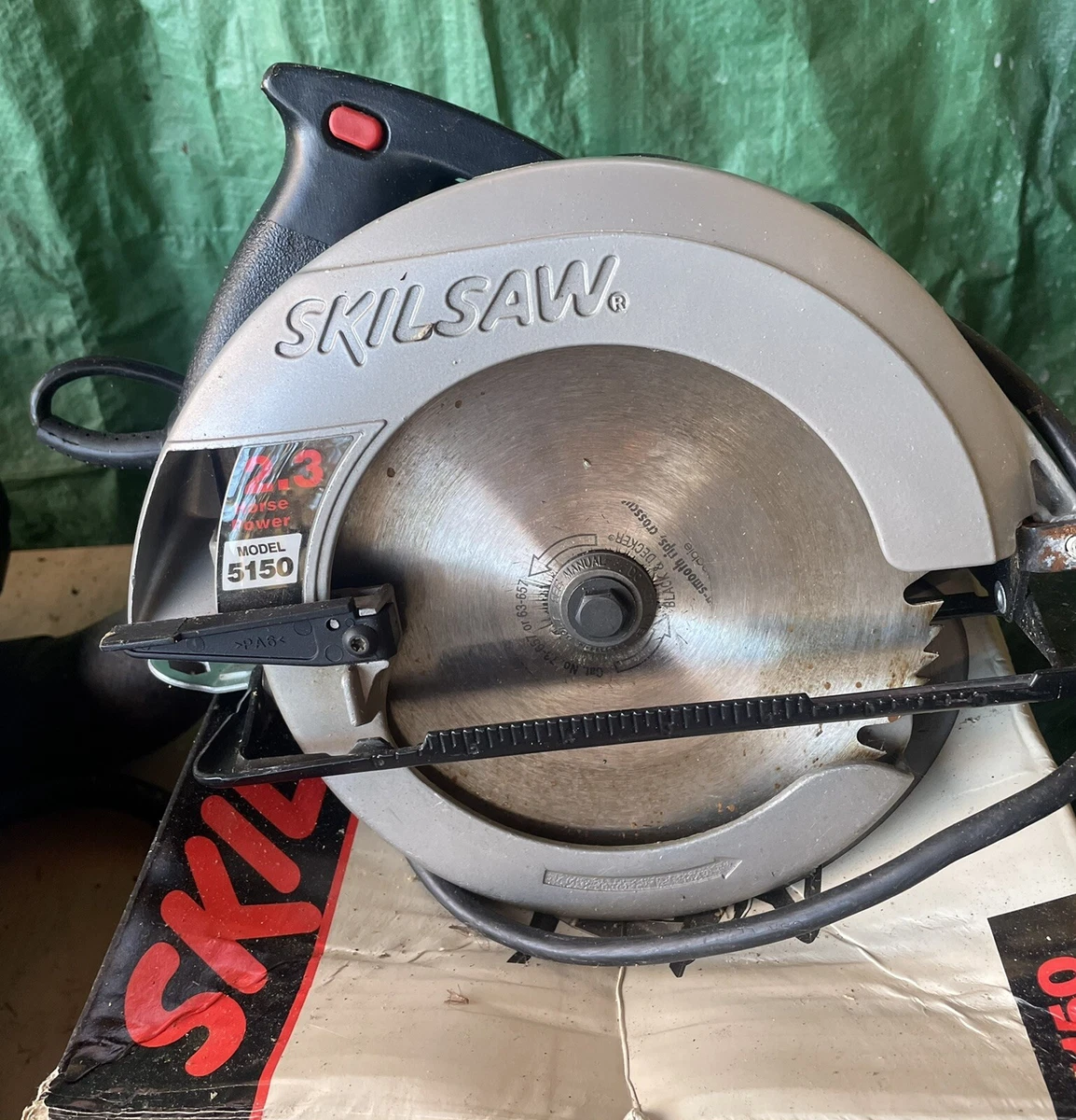 Skil 7 1 4 Circular Saw Model 5150 Corded 2.3 Horsepower