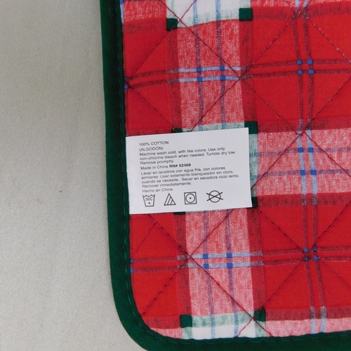 10pc Lot Decorative Christmas Printed Potholders & Oven Mitt #8889 - 第 14/20 張圖片
