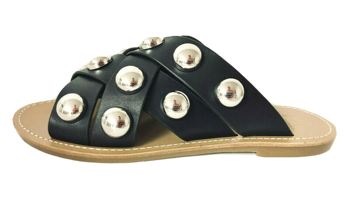 Fisher Ltd Flat Sandals Marc Fisher Raidan Studded Sandal Marc