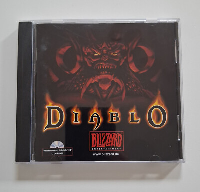 Diablo 1 - PC CD-Rom Spiel - Blizzard - wie neu