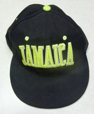 JAMAICA Baseball Cap - Black Yellow-Green
