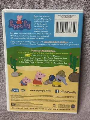Peppa Pig: Around the World [DVD] DVD Good NR (Not
