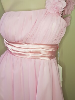jjshouse pink bridesmaid dresses Jjs House Pink Tiered Bridesmaid Dress