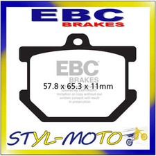FA034 Pastillas Orgánicas Aramid Delanteras Izquierda EBC Yamaha XS 250 C 1978
