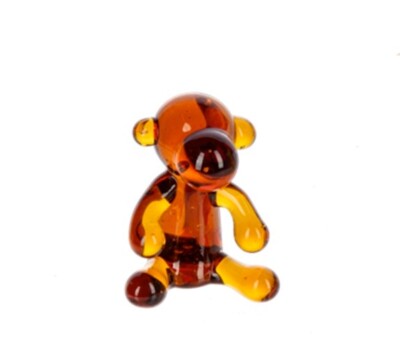 Ganz Miniature Mini Collectible Glass Balloon Animal Figurine MONKEY 3/4''