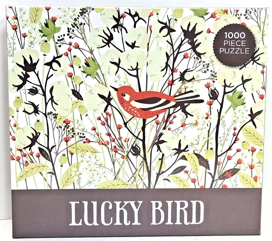 Spumoni Lucky Bird 1000 pc Jigsaw Puzzle 27.5