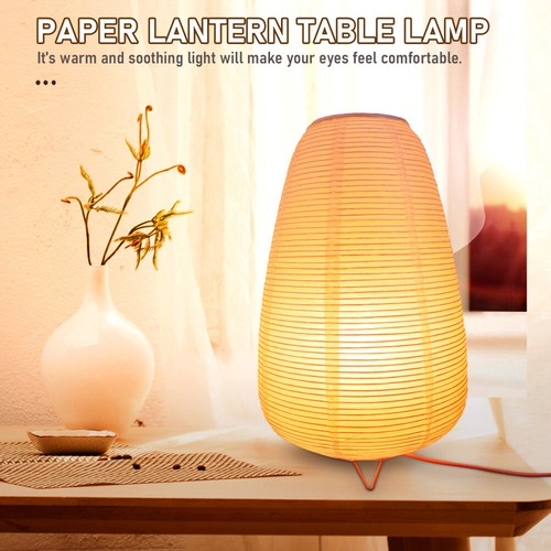 Reispapierlampen Tischlampe Schreibtischlampe Aus Papierlaterne - Bild 4 von 12