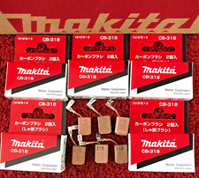 10pc Genuine Makita Carbon Brushes For GD0800C GD0801C GD0810C GD0811C- CB318