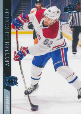 2020-21 Upper Deck #351 ARTTURI LEHKONEN - Montreal Canadiens