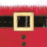 "20 Servietten\"Santa´S Belt\"Weihnachten*33X33Cm*GüRtel Weihnachtsmann*Santa Claus"
