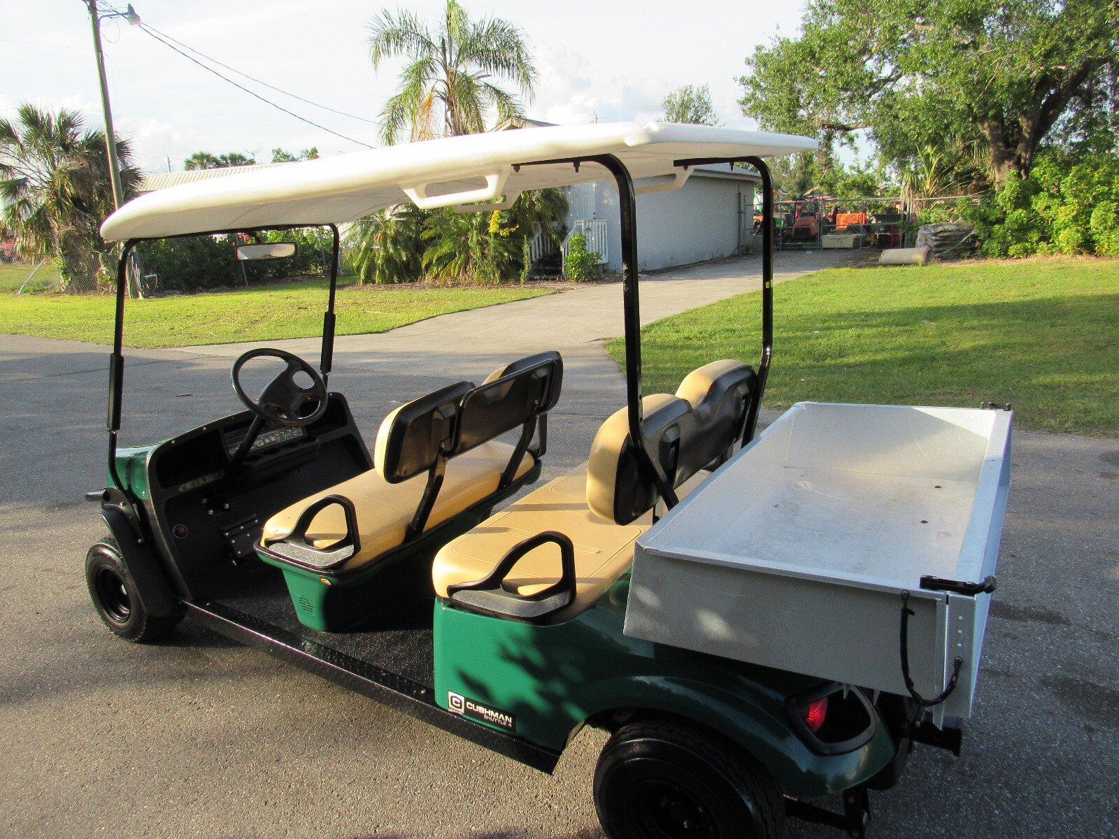 2016 Cushman Ezgo Shuttle 4 Gas Engine 4 Passenger Golf Cart Cargo