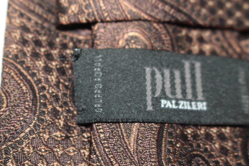 Corbata de seda PAL ZILERI hecha en Italia F65549 Foto 4 de 4