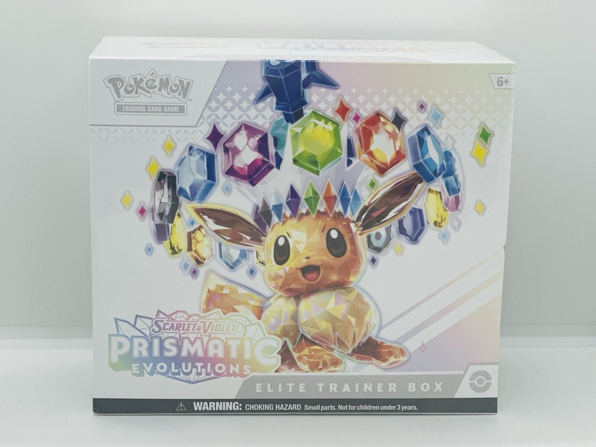 Pokemon Scarlet & Violet Prismatic Evolutions ETB Sealed | eBay