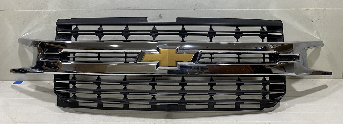 2019 2020 2021 Chevrolet Silverado 1500 Front Grille Assembly 