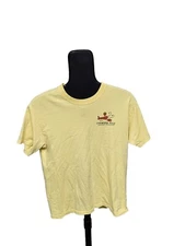 Port and Company Adult Medium The Crawdad Hole Jackson, MS Yellow T-shirt