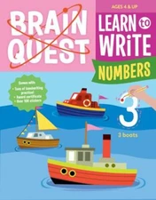 Brain Quest Learn to Write: Numbers by Workman Publishing
