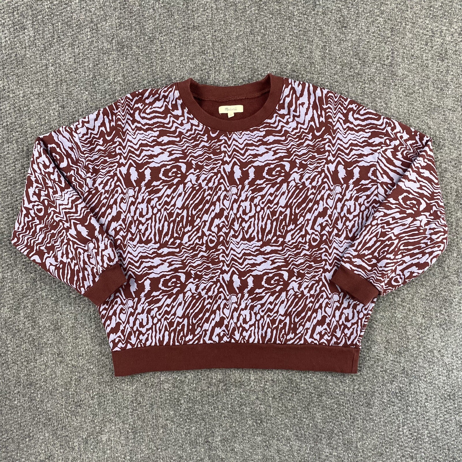 Cropped Fit Crewneck Sweatshirt | eBay