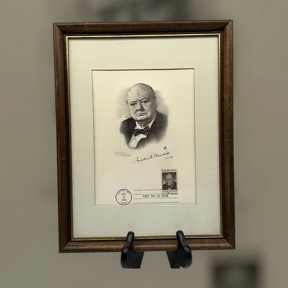 Winston Churchill UK UN World War Peace Europe Maximum FDC 1965 First Day Cover - Image 3 of 4