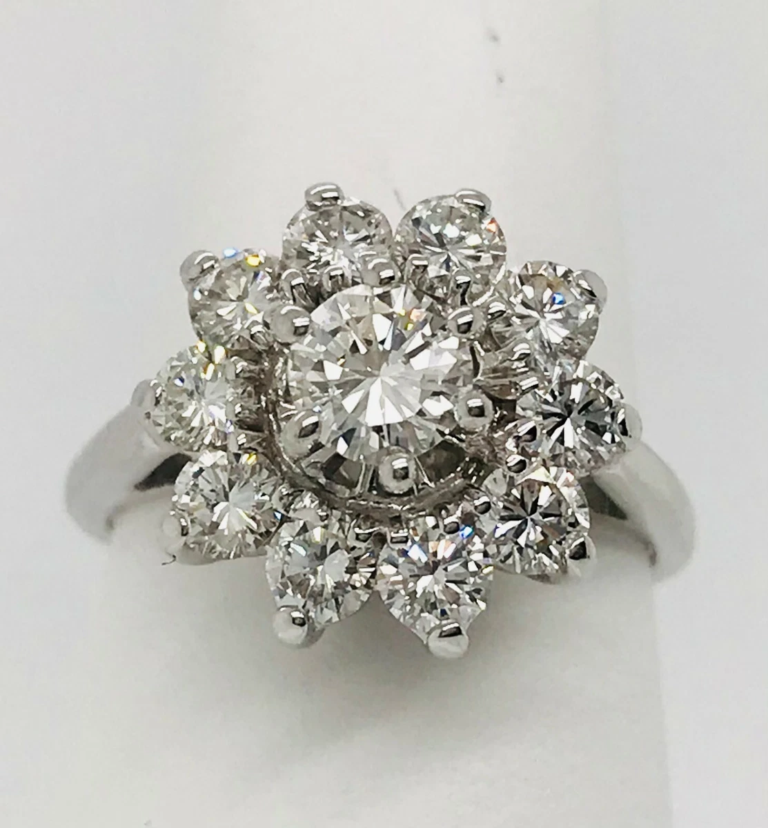 Cocktail rings white gold online