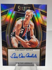 2023-24 Panini Select #SSS-TVA Tom Van Arsdale Signature Selections