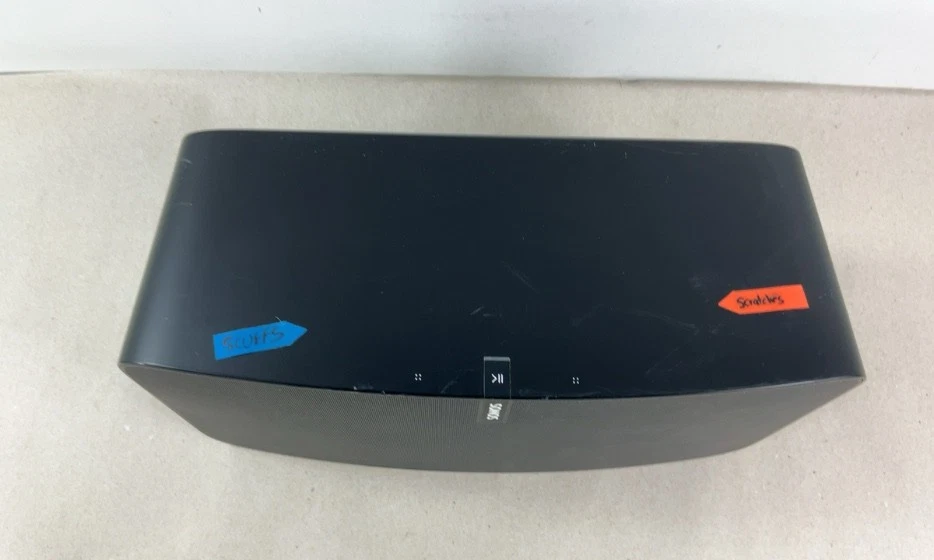 ALTAVOZ INTELIGENTE INALÁMBRICO SONOS PLAY 5 CON CABLE DE ALIMENTACIÓN | PL5G2US1BLK | NEGRO Foto 4 de 4