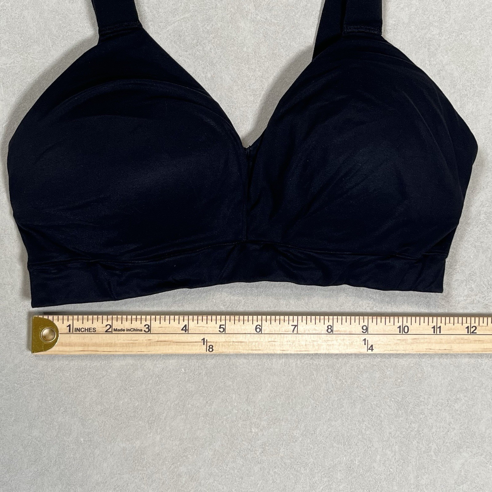 Spanx Smooth Black Wireless Pullover T-Shirt Bra … - image 2