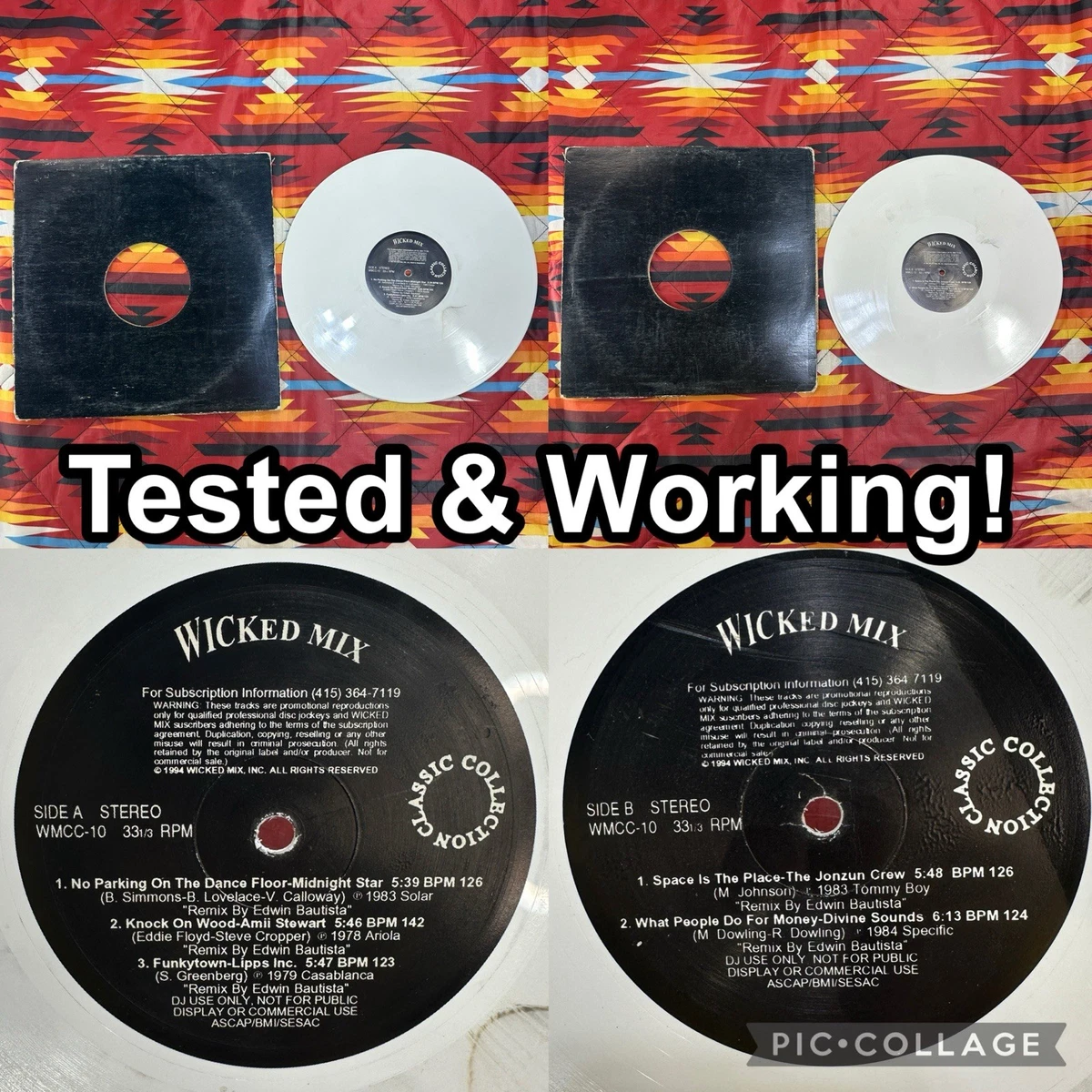 Vinyl Records Wicked Mix for sale - eBay