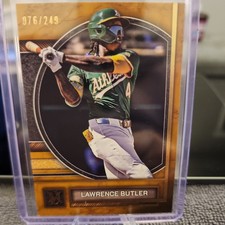 2025 Topps Museum Collection Lawrence Butler Gold Numbered /249 Athletics