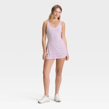 Women's Layered Active Dress - JoyLab Lavender XS