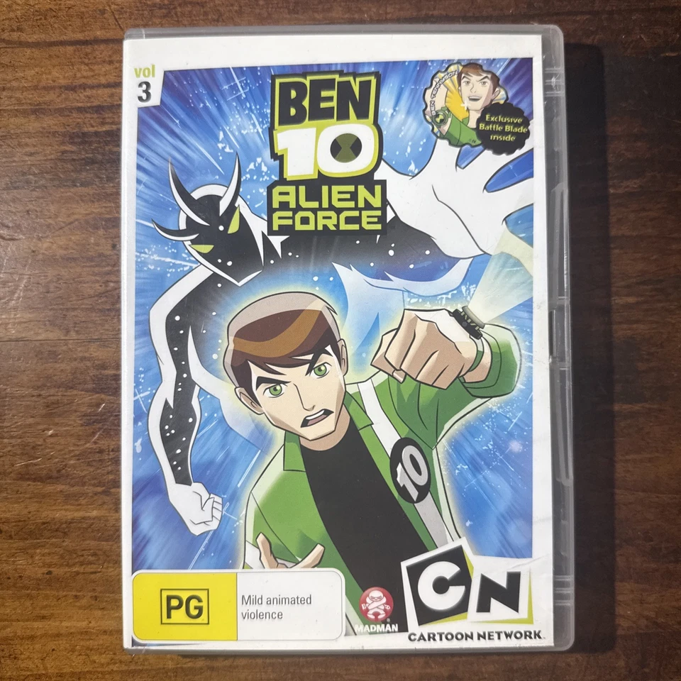 Ben 10 Alien Force Volúmenes 3 4 6 7 Cartoon Network Región 4 Foto 2 de 4