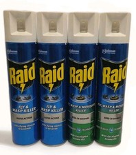 Image of Raid Fly & Wasp Killer Rapid Action Spray, 300ml x3 or x 6