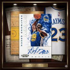 Draymond Green Rookie Signed Card. rookie card picture