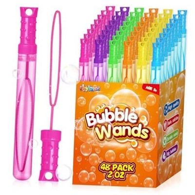 48PCS Bubble Wands for Kids,Bulk Bubble Wand for Kids Party Favor, Bubble 48Pcs