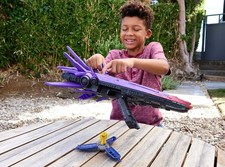 Disney Pixar Mattel Buzz Lightyear Zurg's Mothership Airship Hyper Speed Series