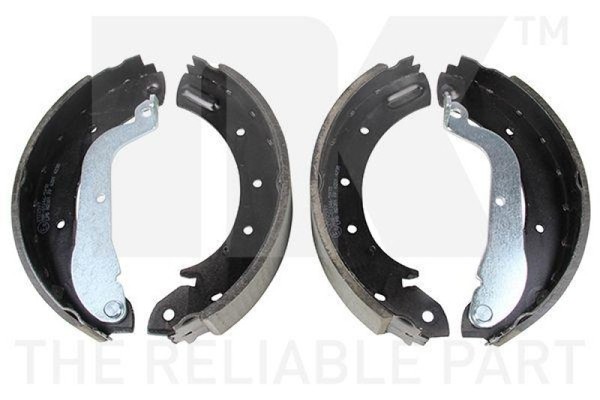 4X Bremsbacken Bremsbackensatz FüR Trommelbremse Hinten 2722597-image