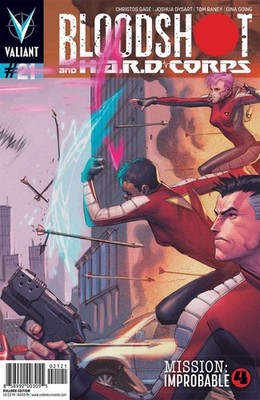 Bloodshot and H.A.R.D. Corps #21A FN; Valiant | Pullbox Variant - w/Bag+Board