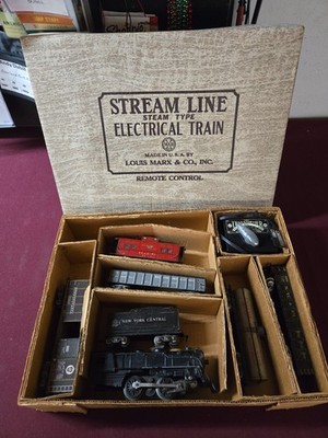 Vintage Marx  Set in Marx Electric Train box-in nice condition