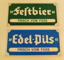 Zapfhahnschild Zapfhahn Schild Festbier Edel Pils Brauerei Biergarten Bier