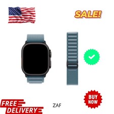 Apple Watch Band Alpine Loop 49mm Ultra/Ultra 2 Blue Medium     MT5L3AM/A OEM