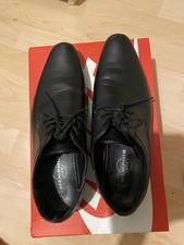 Memphis One Casual Men’s Smart Shoes Uk Size 8 EU 42 Black Leather