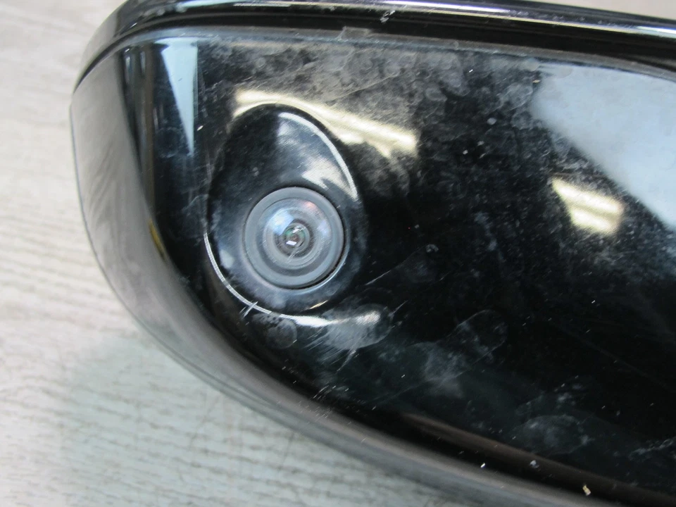 BMW F12 F13 M6 2012-2018 ESPEJO RETROVISOR IZQUIERDO DEL LADO DEL CONDUCTOR CON CÁMARA PUNTO CIEGO NEGRO Foto 4 de 4